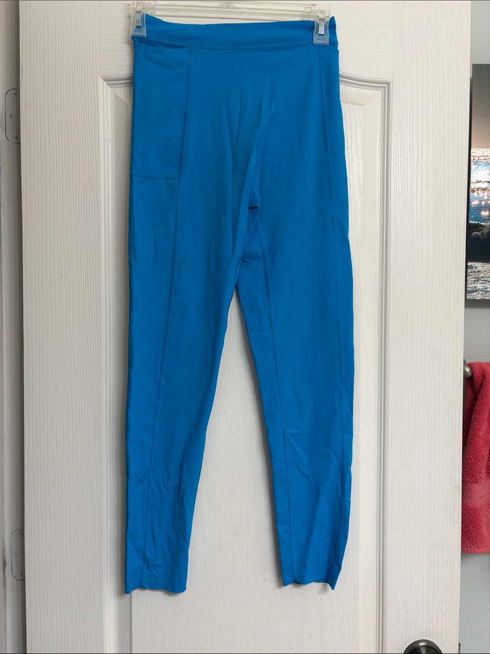 aerie Bright Blue High-Rise Leggings